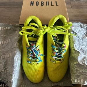NOBULL Lime Wild Swirl Trainers Low, Unisex - M8, W9.5